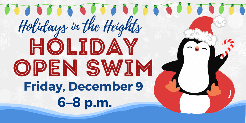 Holiday In the Heights 2021 Swim with Santa