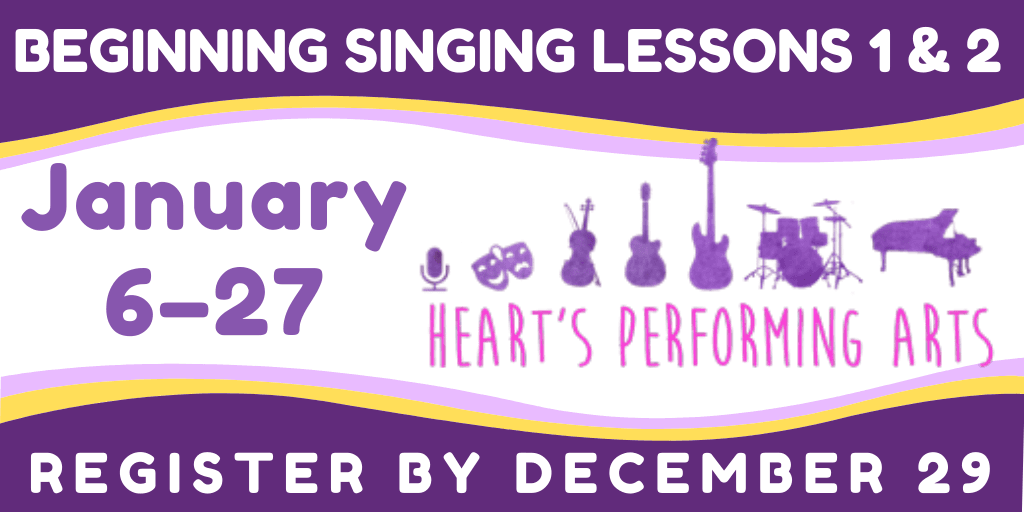 Hearts Performing Arts Singing Lessons Winter 2021 Newsflash 1024x512-3
