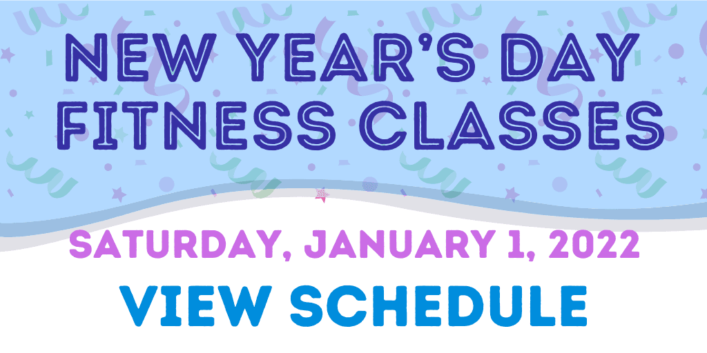 New Years Day Fitness Classes News Flash 1024x512px