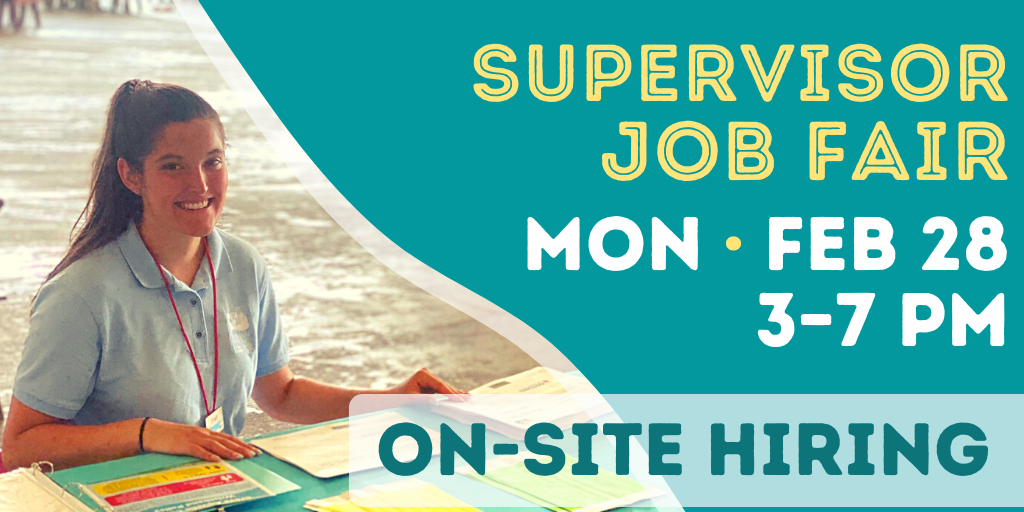 Aquatics Supervisor Job Fair 2022 News flash 1024x512