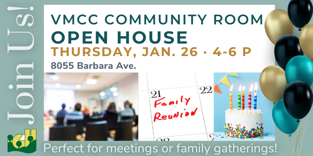 VMCC Community Room Open House news flash 1024x512px