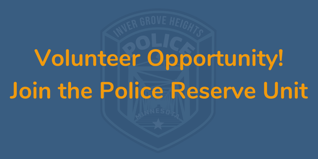 Police Reserve Opportunity news flash 1024x512px