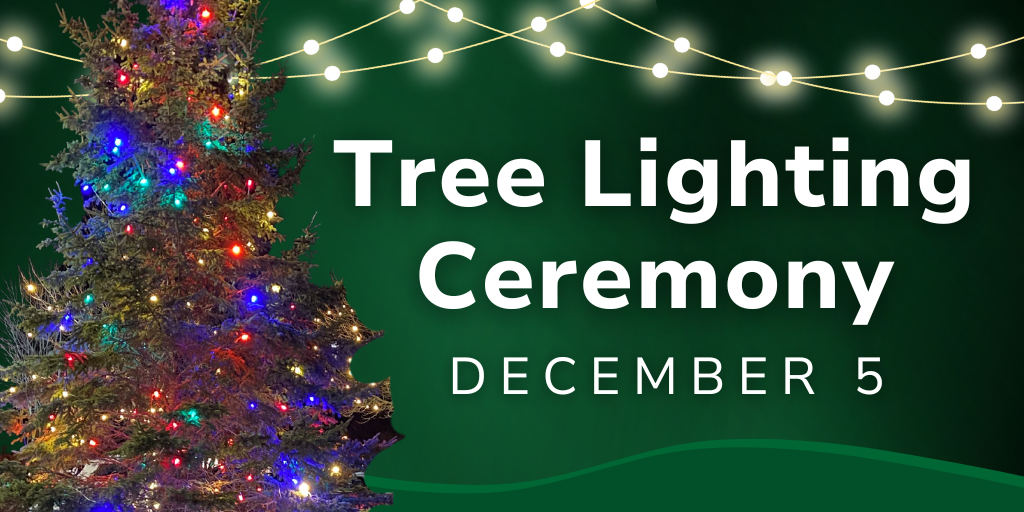 Tree lighting ceremony December 5
